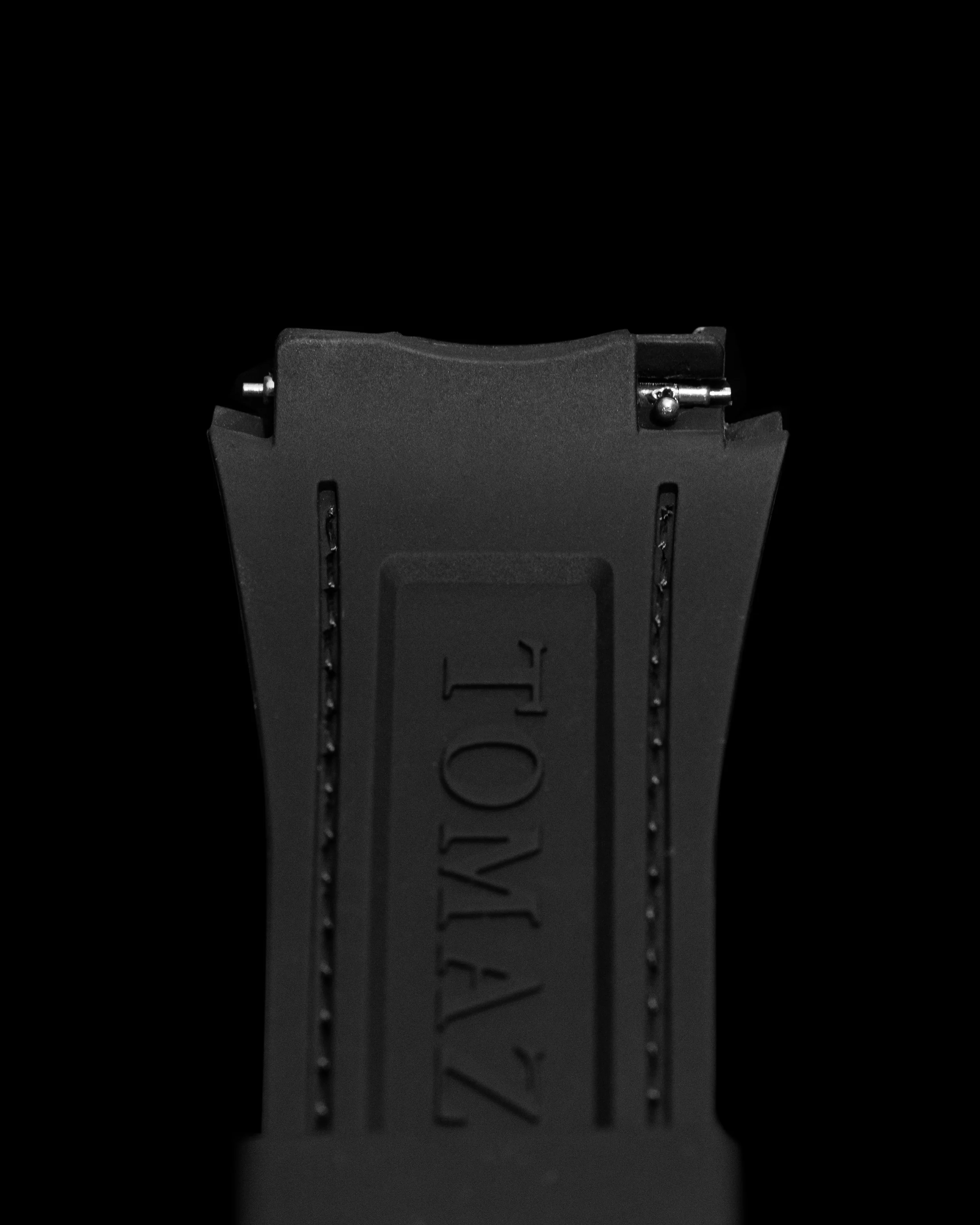 Tomaz STQ021-4 26mm Lychee Leather & Silicone Watch Strap – Fits TQ021 - Image 3