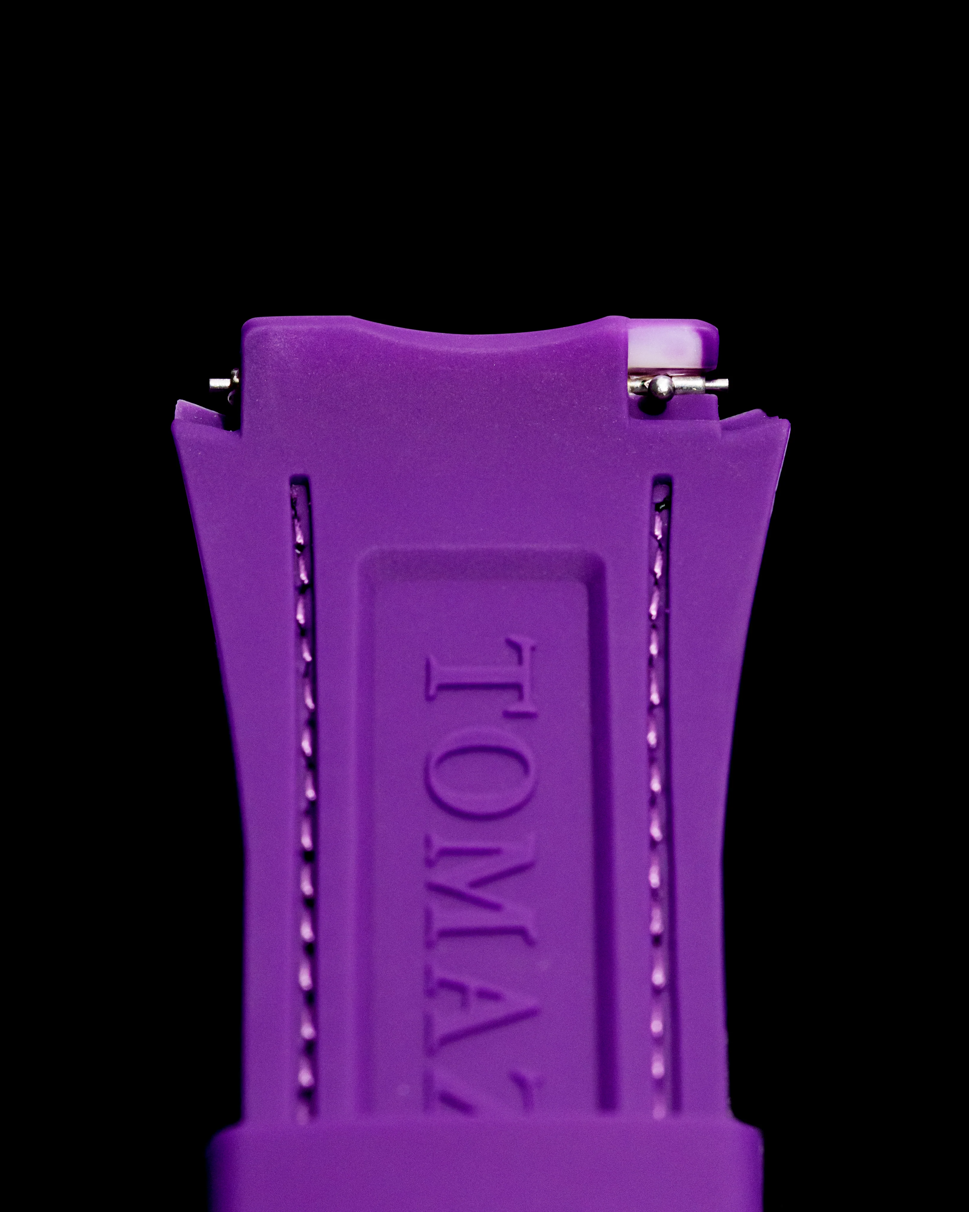 Tomaz STQ021A 26mm Bamboo Leather & Silicone Watch Strap – Fits TQ021 - Image 6