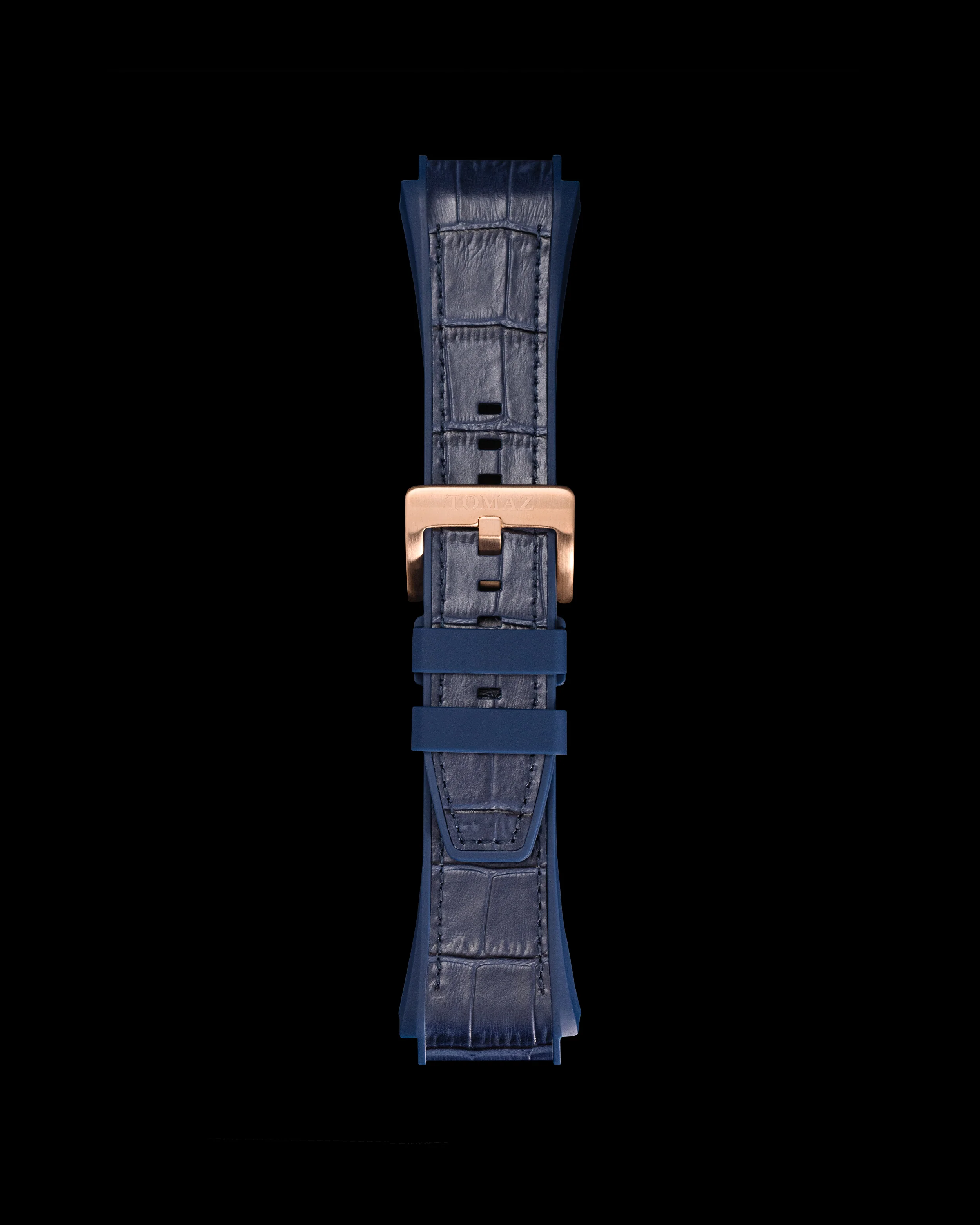 Tomaz STQ021A 26mm Bamboo Leather & Silicone Watch Strap – Fits TQ021 - Image 7