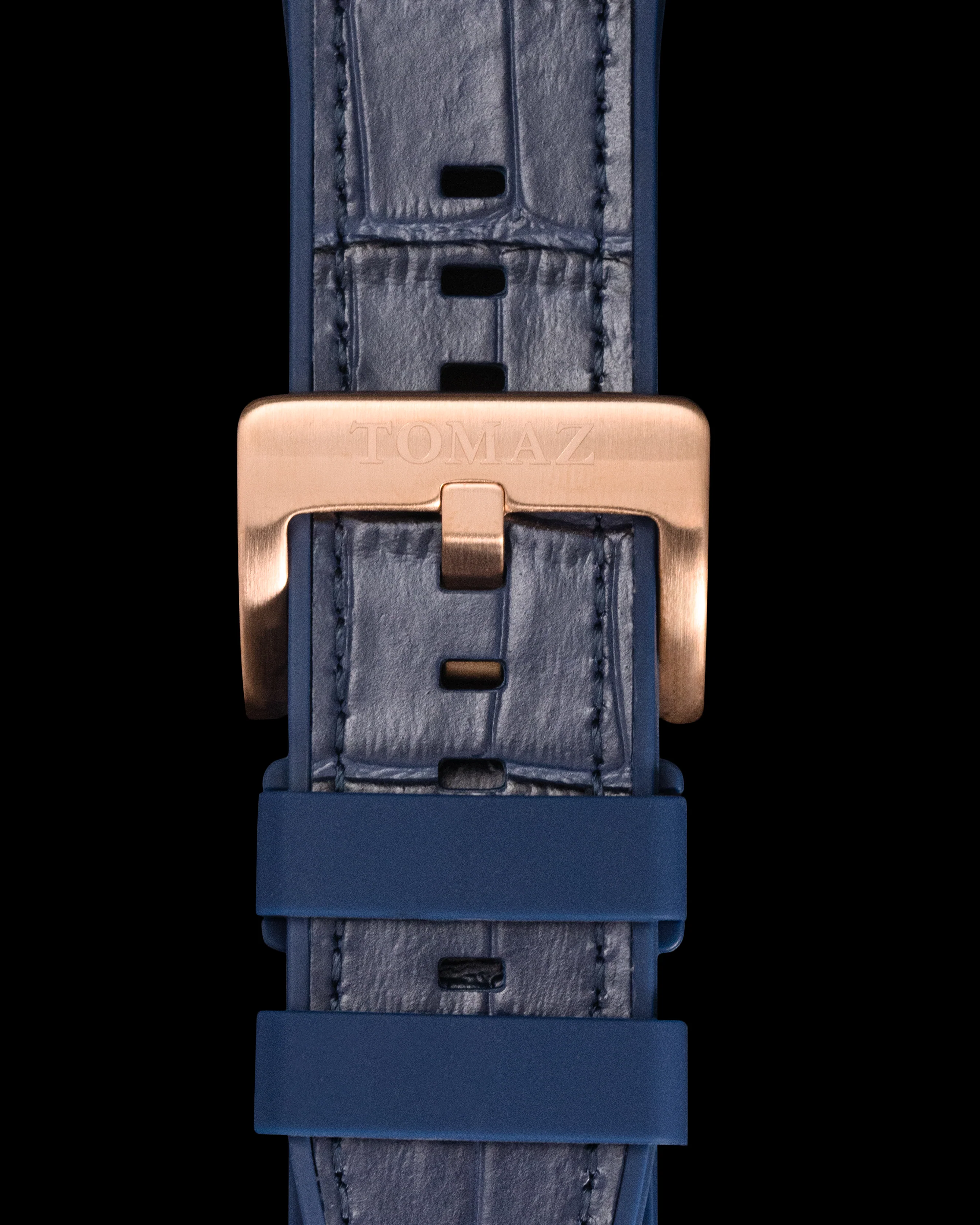 Tomaz STQ021A 26mm Bamboo Leather & Silicone Watch Strap – Fits TQ021 - Image 8