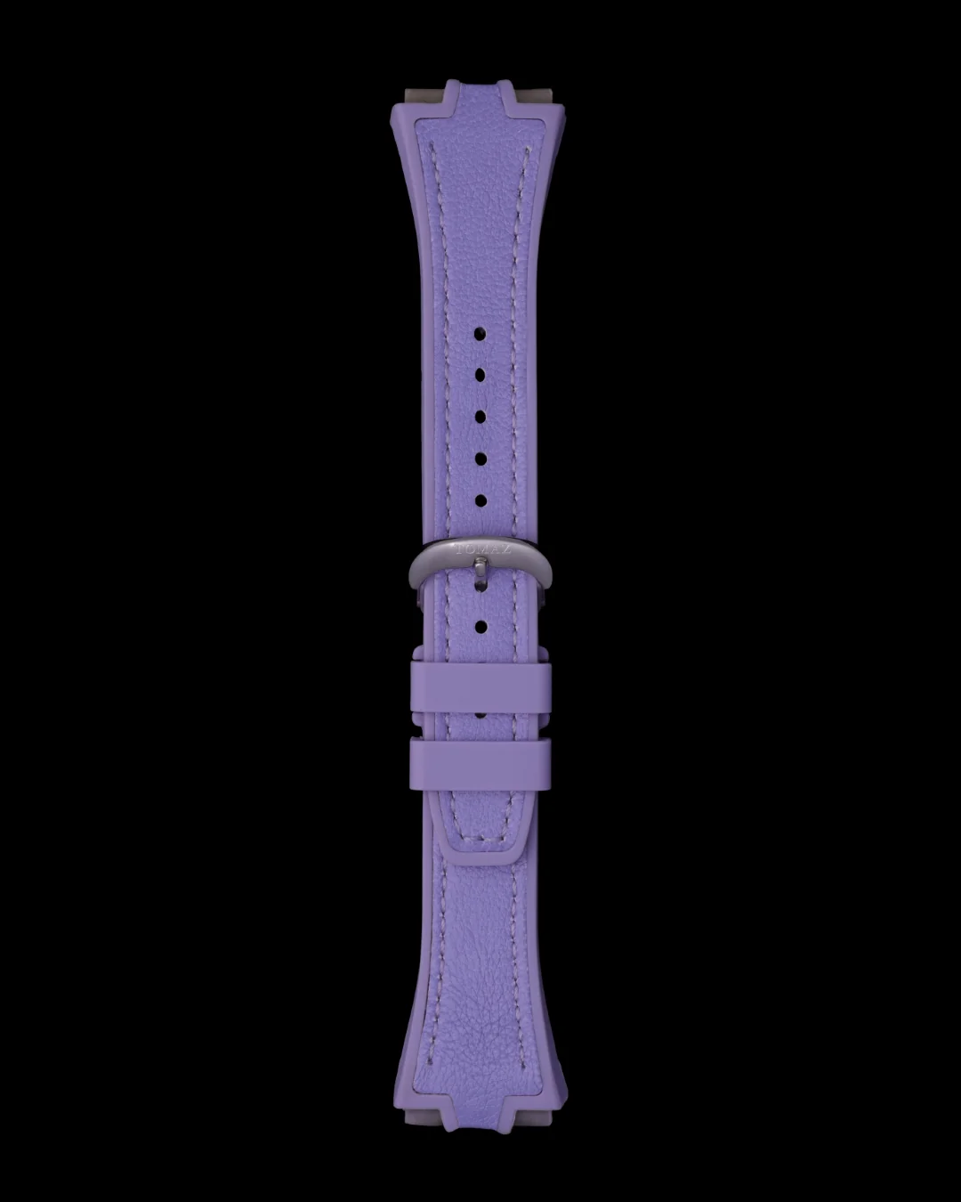 Tomaz STQ029L-3B 21mm Lychee Leather & Silicone Watch Strap – Fits TQ029L - Image 11