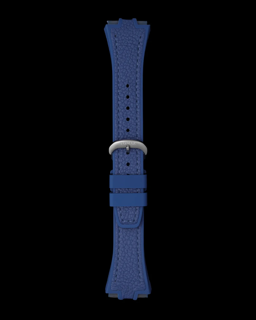 Tomaz STQ029L-3B 21mm Lychee Leather & Silicone Watch Strap – Fits TQ029L - Image 3