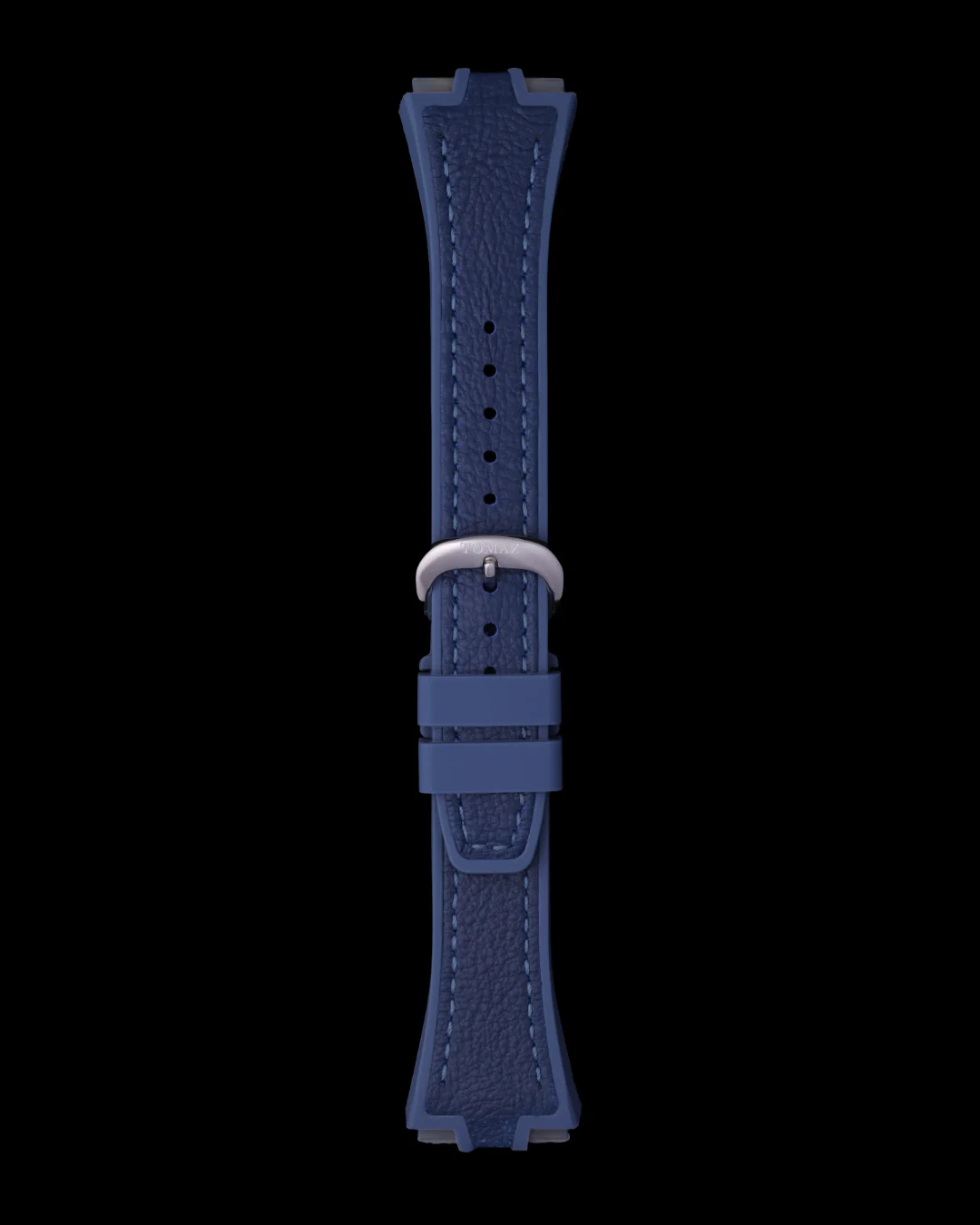 Tomaz STQ029L-3B 21mm Lychee Leather & Silicone Watch Strap – Fits TQ029L - Image 7