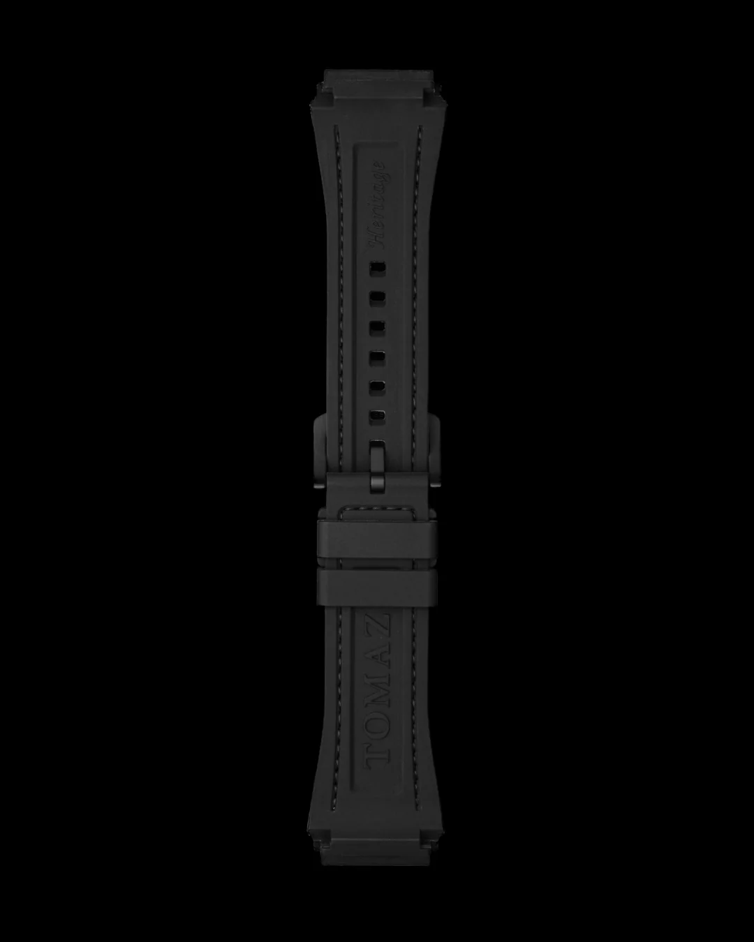 Tomaz STQ039-1 24mm Bamboo Leather & Silicone Watch Strap – Fits TQ039 - Image 10
