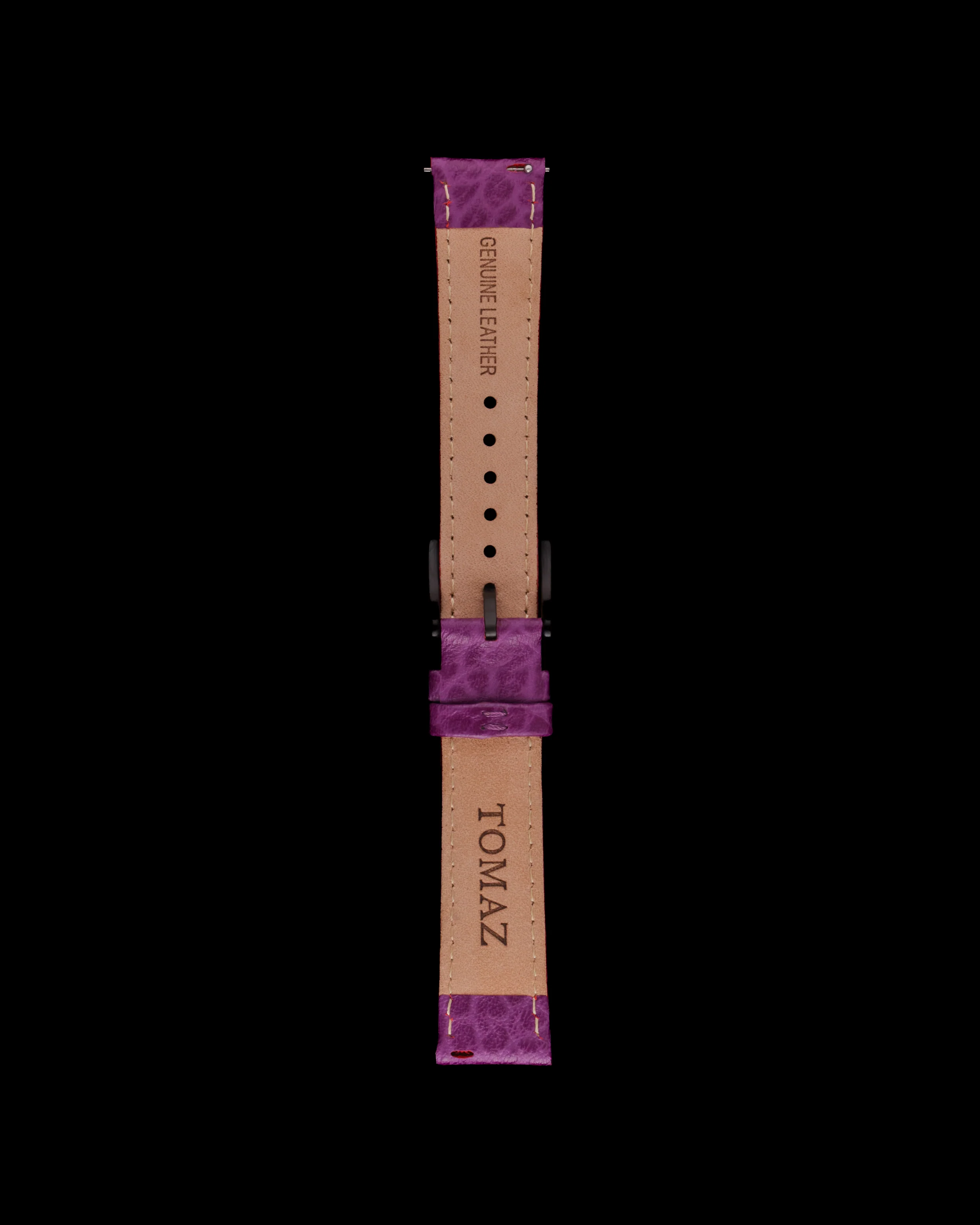Tomaz STW025L 18mm Lychee Leather Watch Strap – Fits TW025L - Image 4