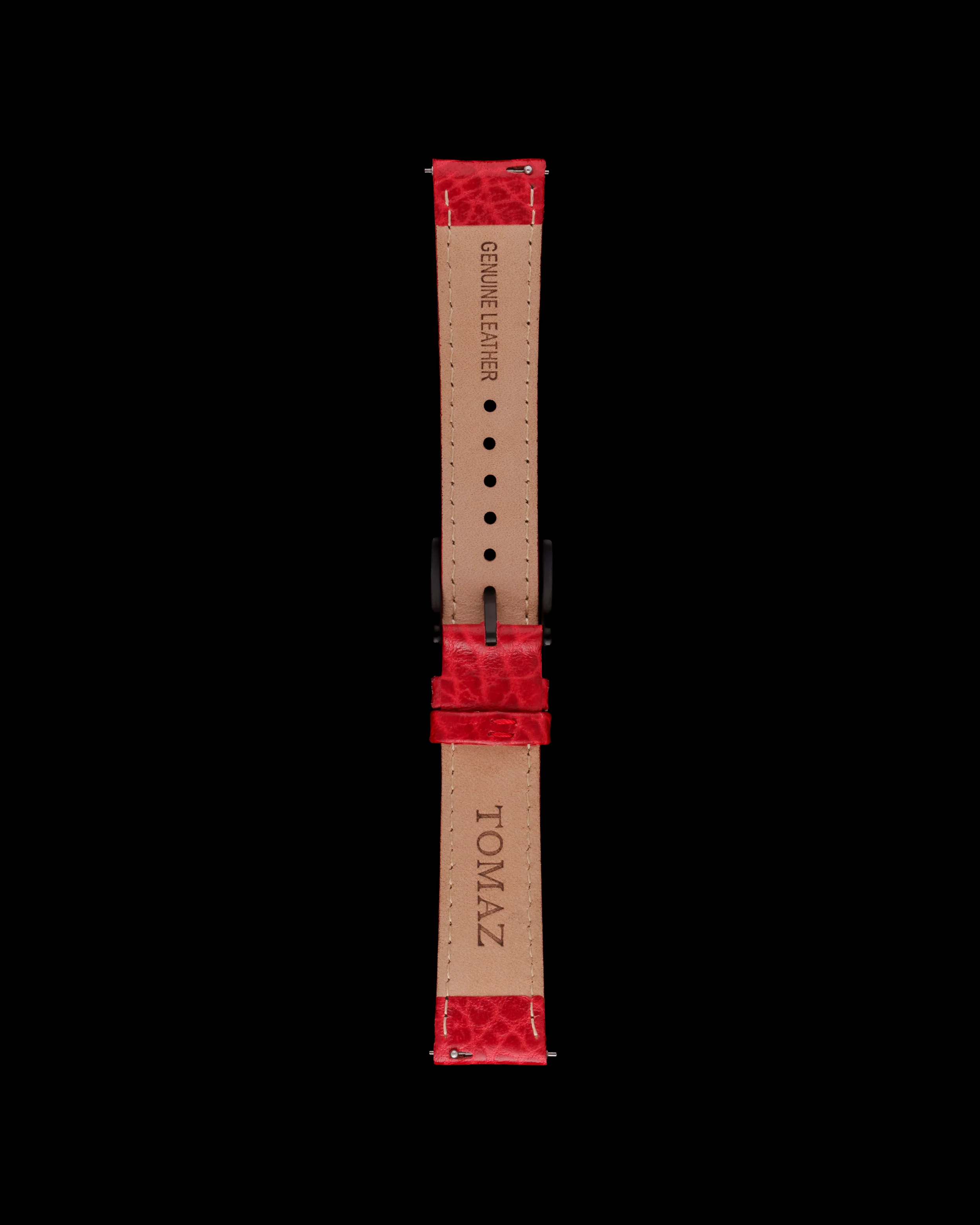Tomaz STW025L 18mm Lychee Leather Watch Strap – Fits TW025L - Image 6