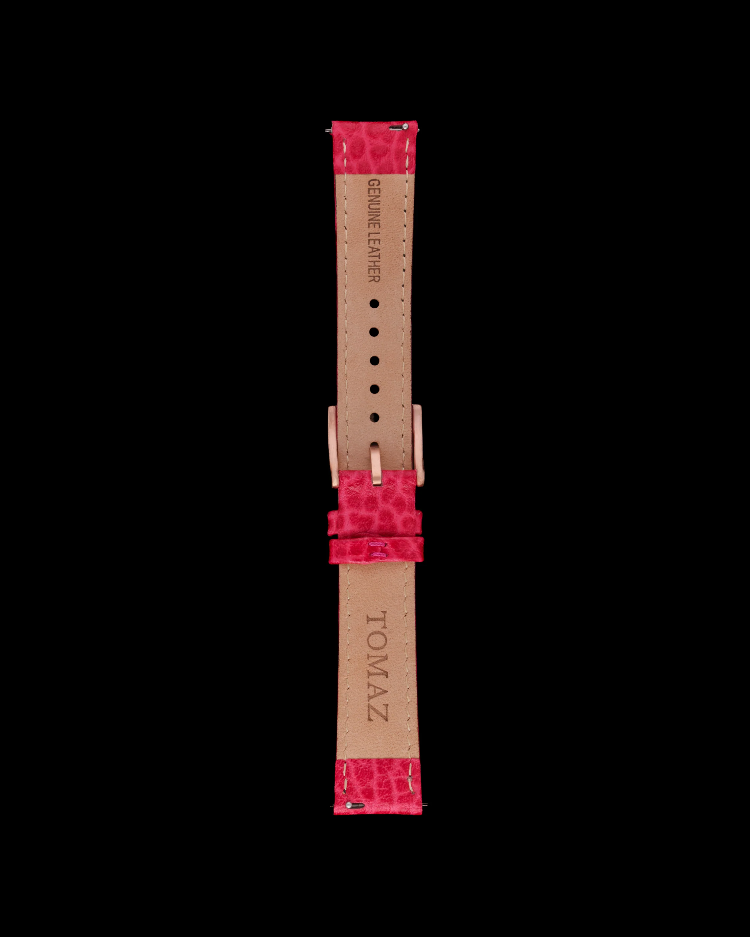 Tomaz STW025L-A 18mm Lychee Leather Watch Strap – Fits TW025L - Image 6