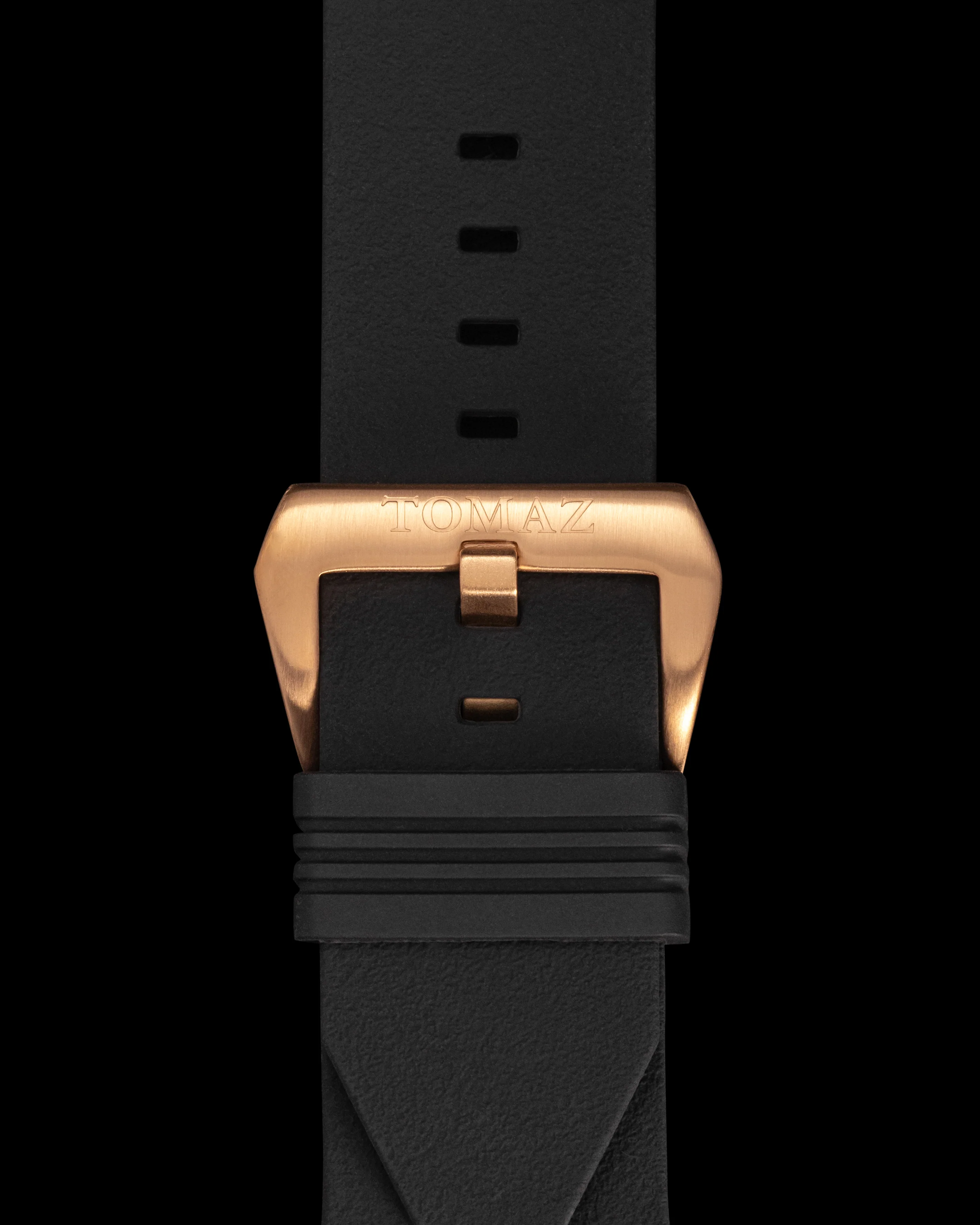 Tomaz STW028A Silicon Plain 24mm Watch Strap (TW028A) (Black) - Image 2