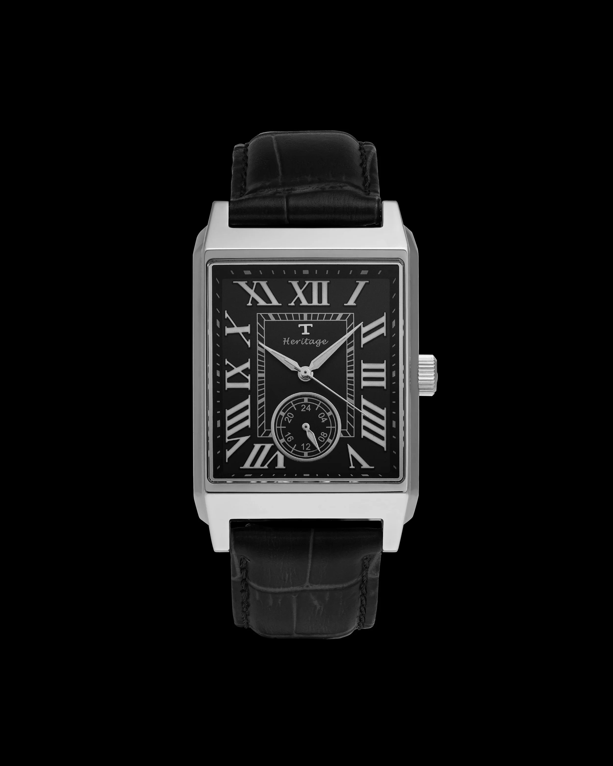 Tomaz TQ083-D2 Heritage Quartz Watch – Leather Strap