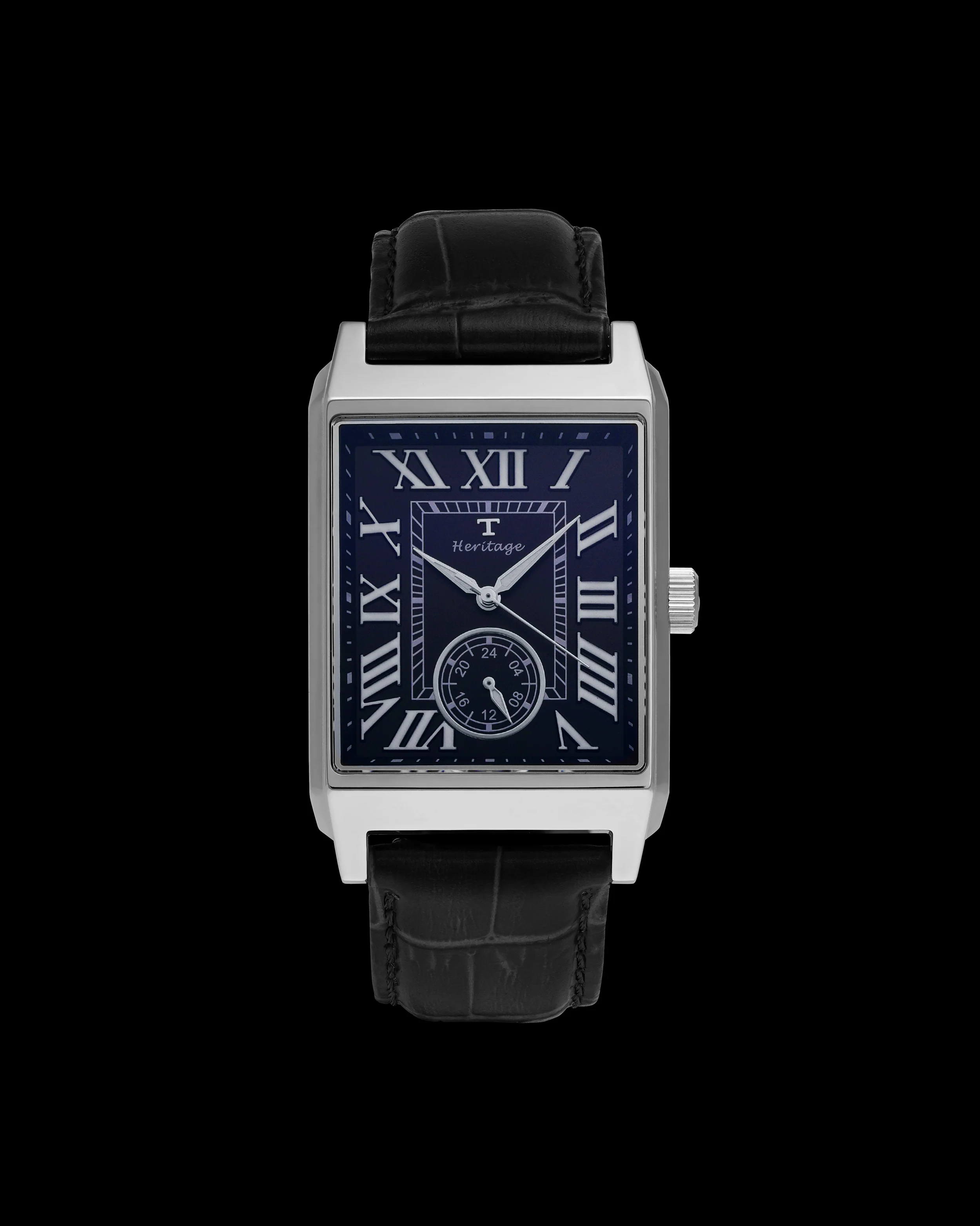 Tomaz TQ083-D5 Heritage Quartz Watch – Leather Strap