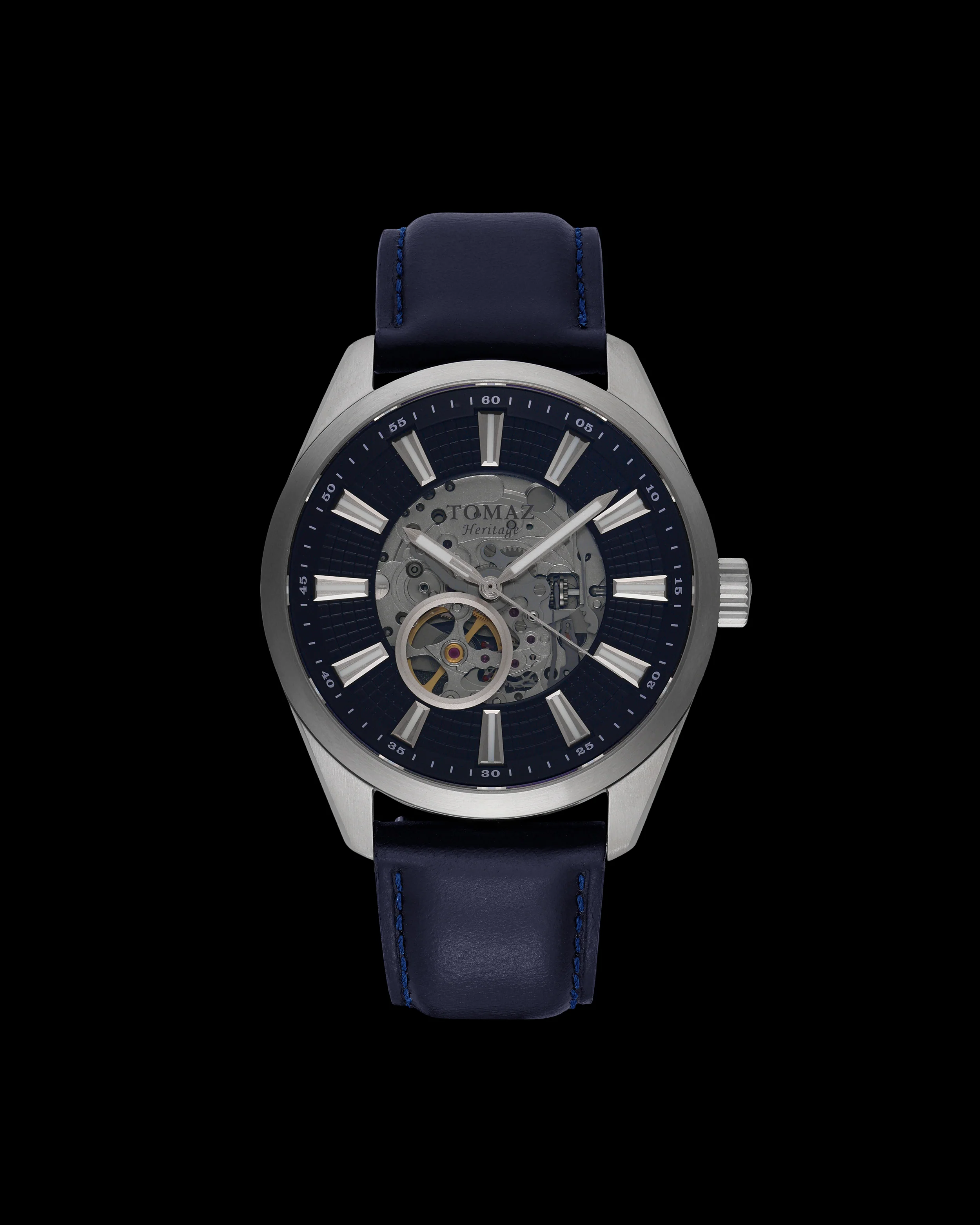 Tomaz TW007C-CD3 Heritage Men’s Watch – Leather Strap