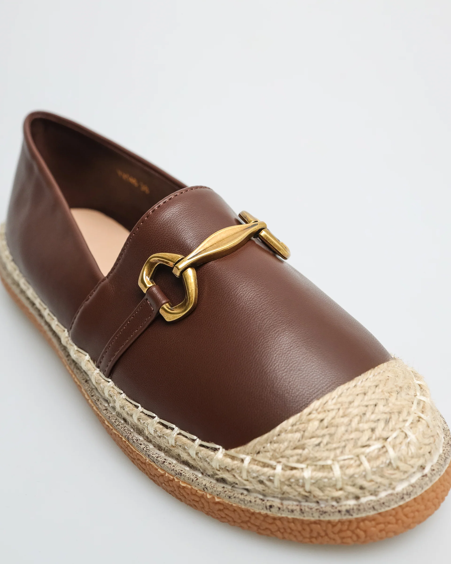 Tomaz YX146 Ladies Espadrilles Buckle Loafers - Image 12