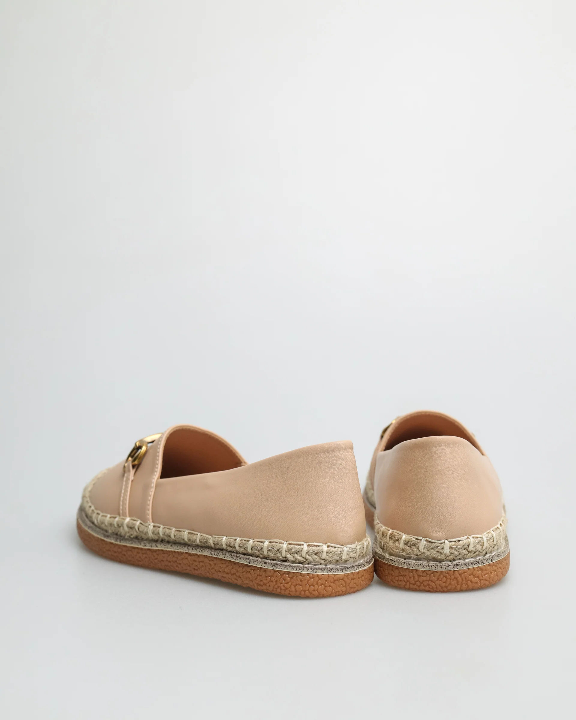 Tomaz YX146 Ladies Espadrilles Buckle Loafers - Image 7