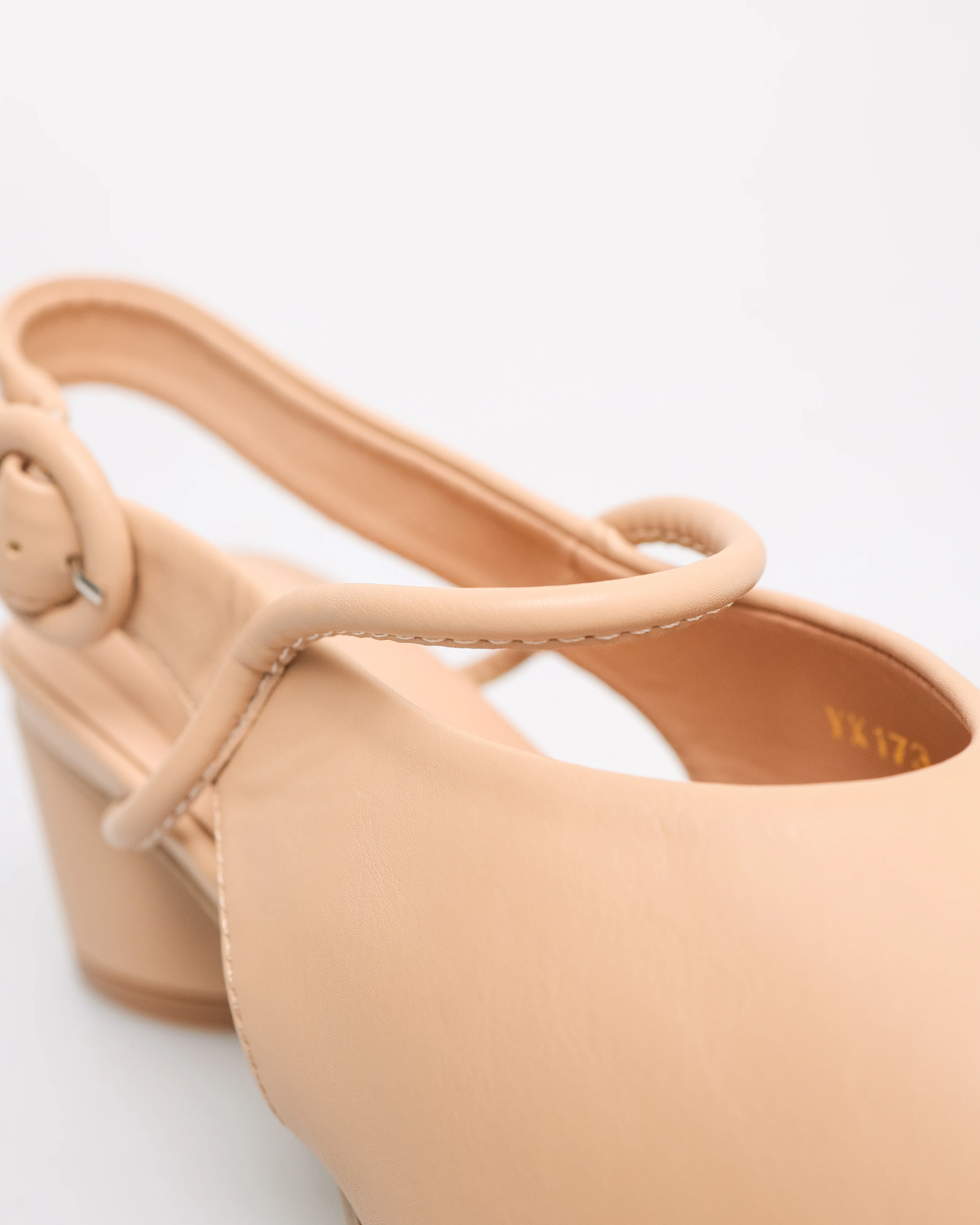 Tomaz YX173 Ladies Slingback Low Heels - Image 8