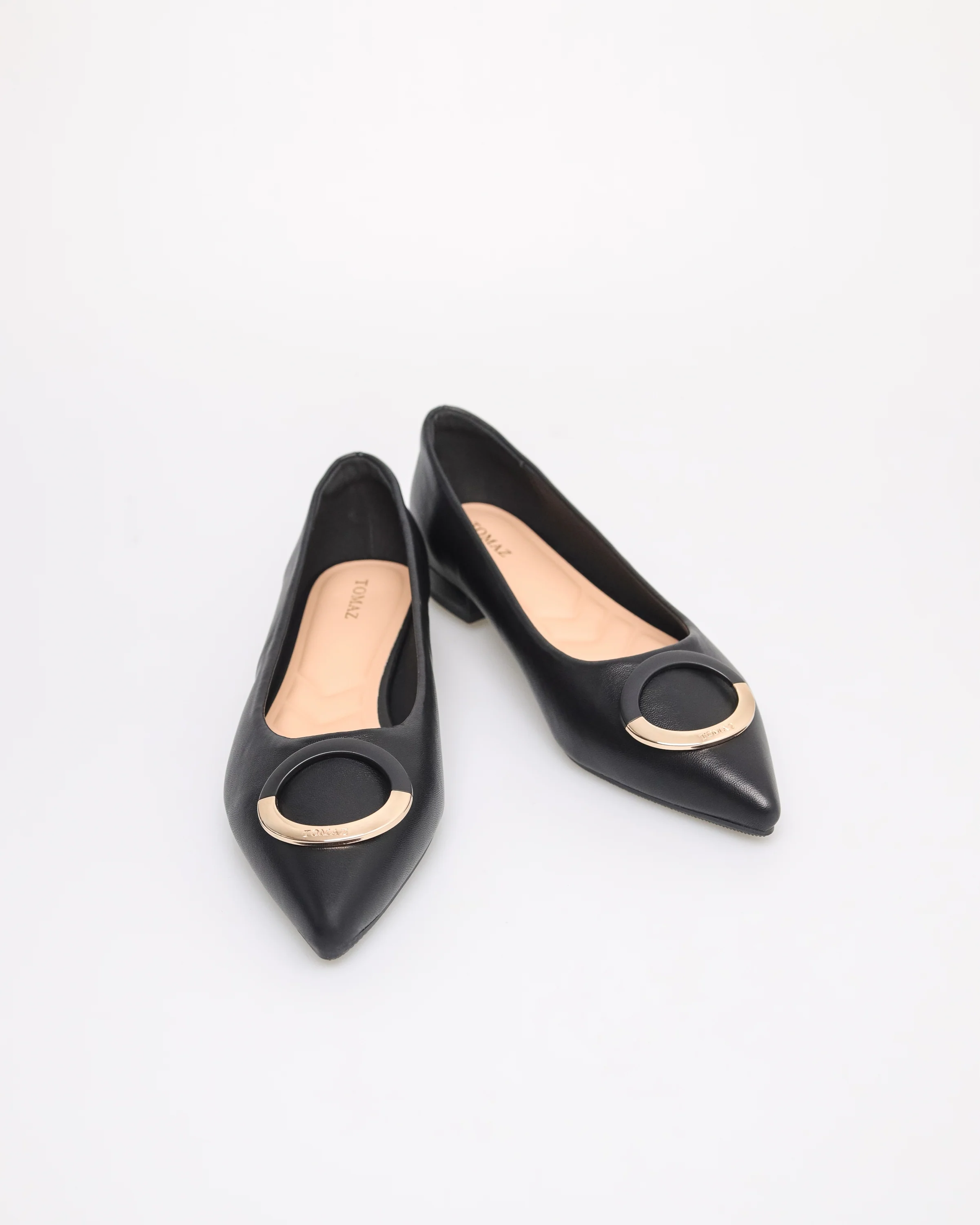 Tomaz YX180 Ladies Bohemian Buckle Flats - Image 10