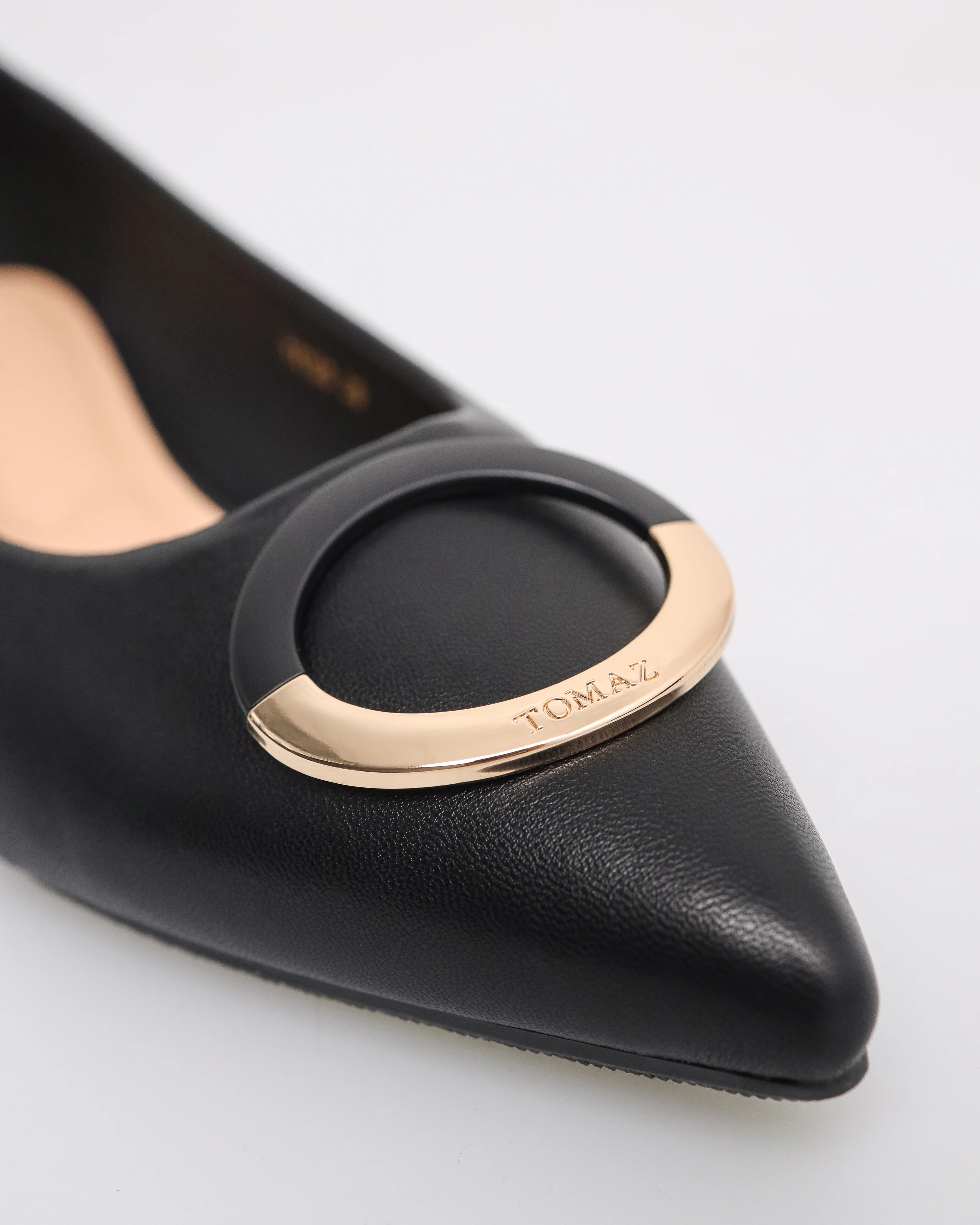 Tomaz YX180 Ladies Bohemian Buckle Flats - Image 12