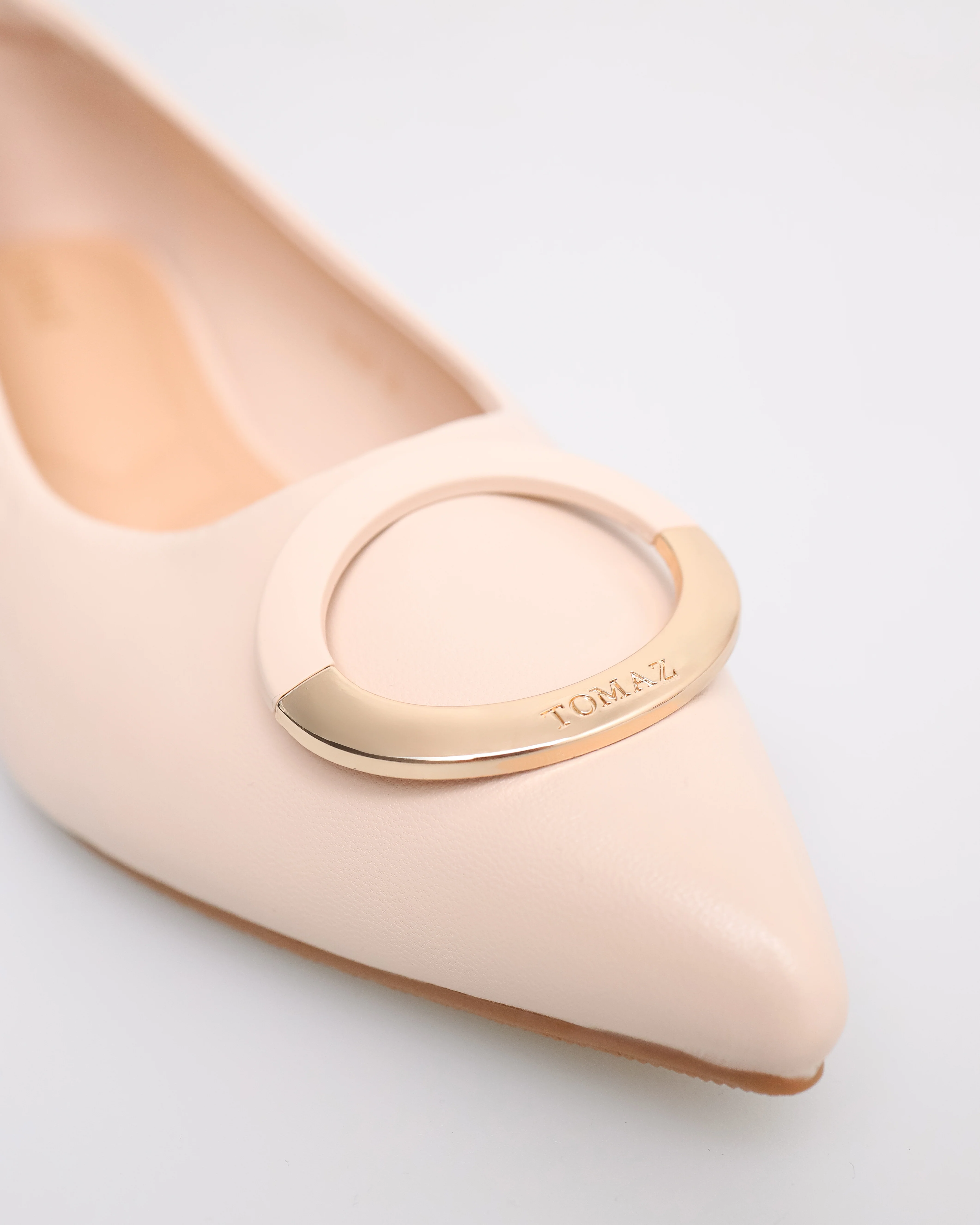 Tomaz YX180 Ladies Bohemian Buckle Flats - Image 4