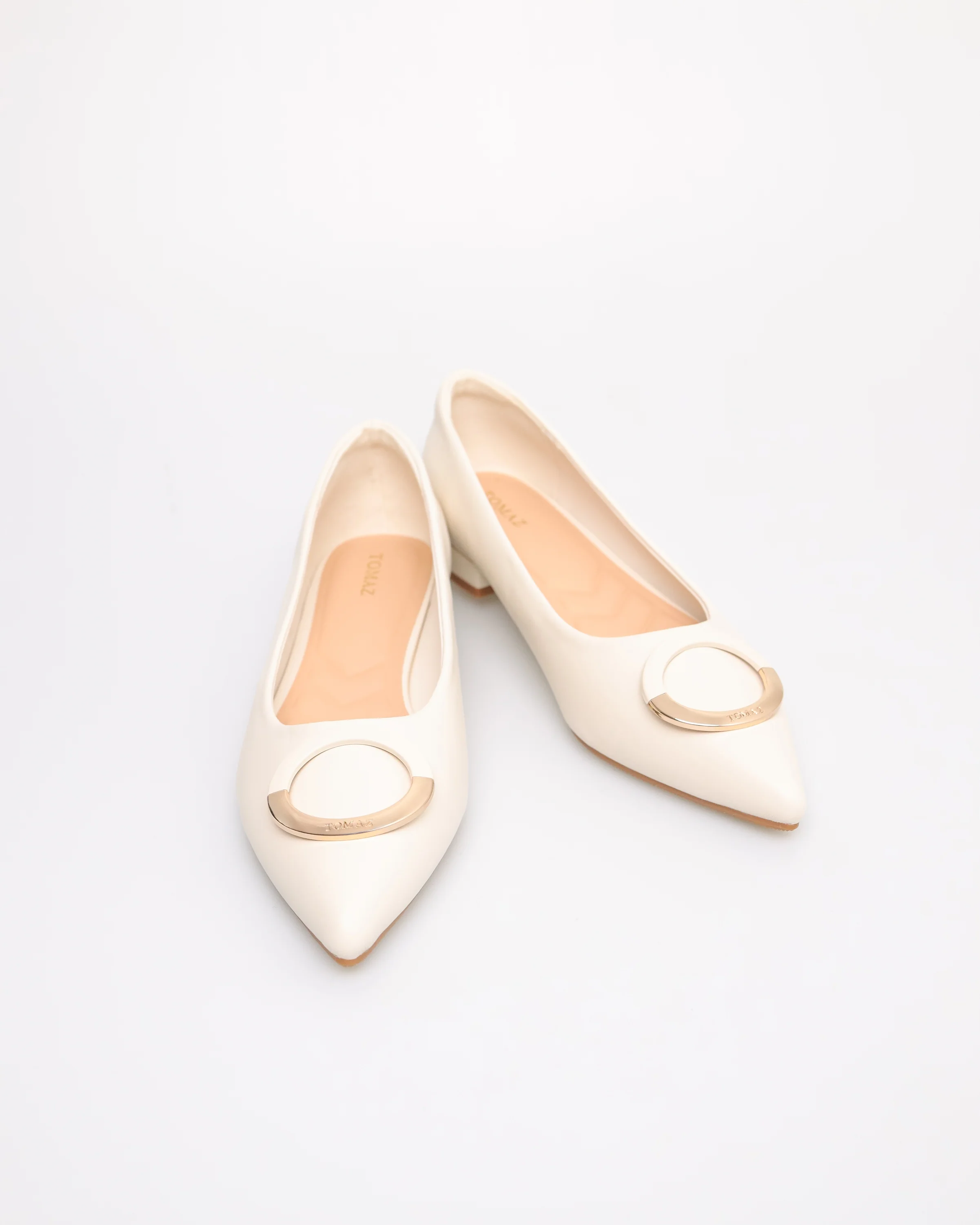 Tomaz YX180 Ladies Bohemian Buckle Flats - Image 6