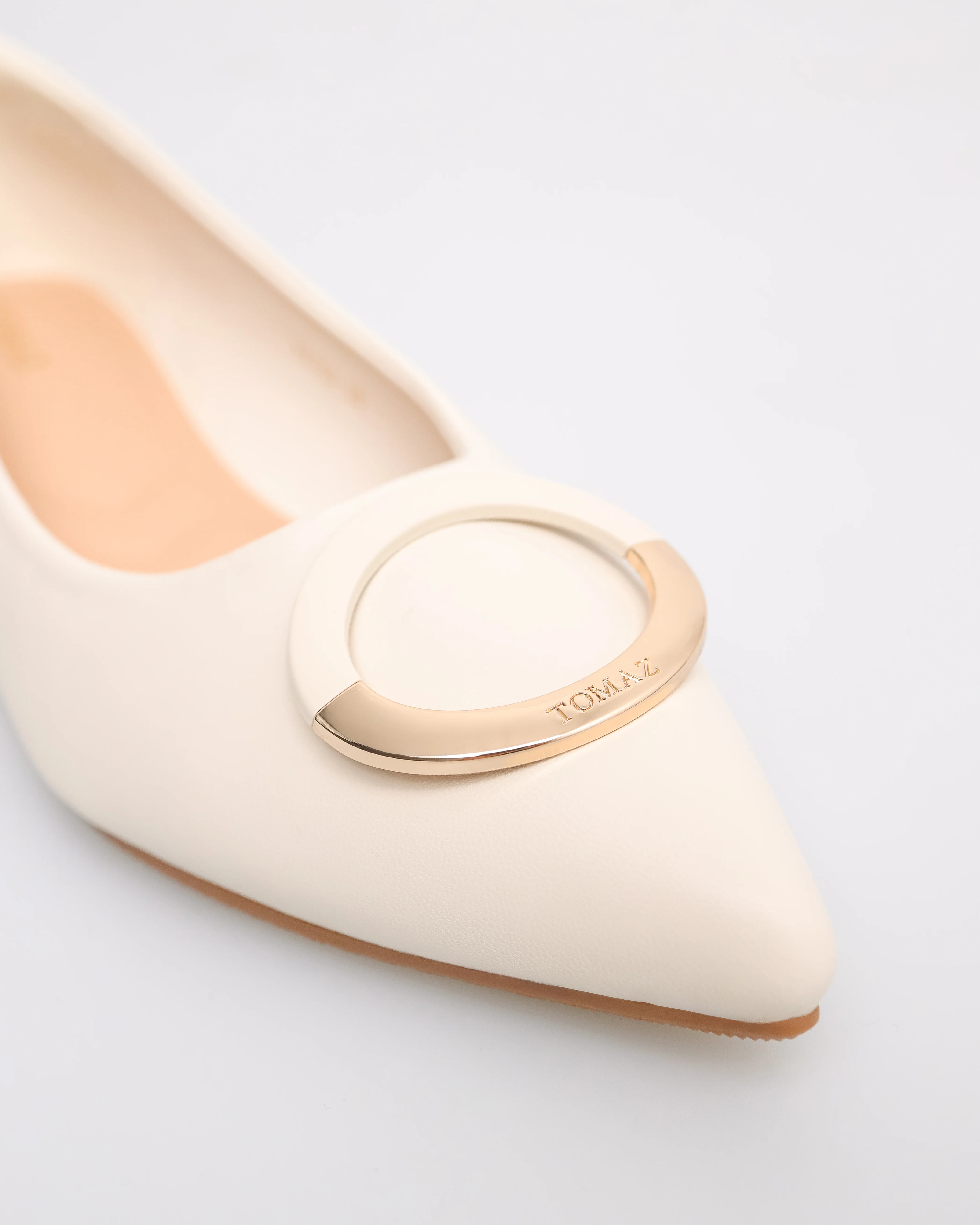 Tomaz YX180 Ladies Bohemian Buckle Flats - Image 8