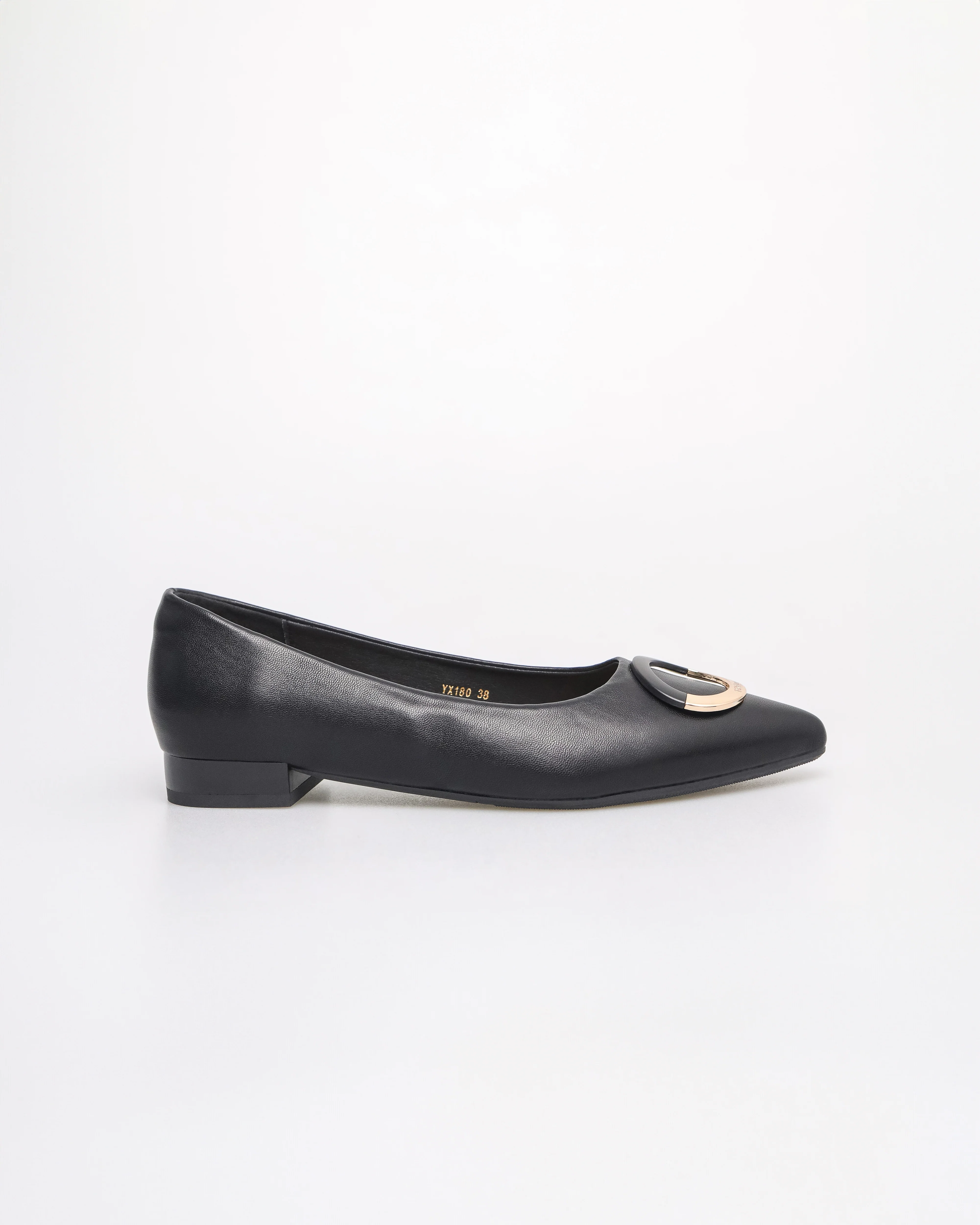 Tomaz YX180 Ladies Bohemian Buckle Flats - Image 9