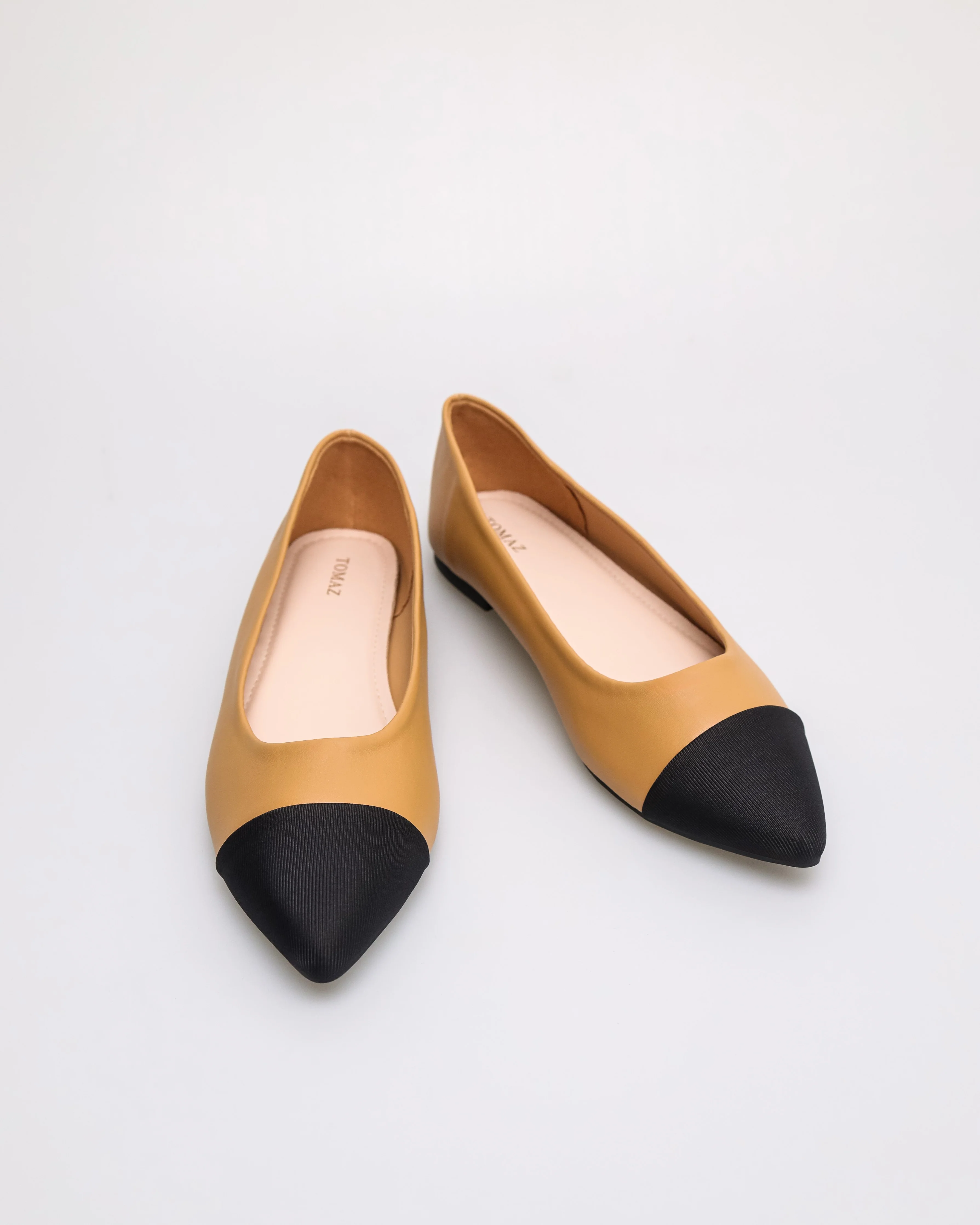 Tomaz YX204 Ladies Duo Tone Flats - Image 2