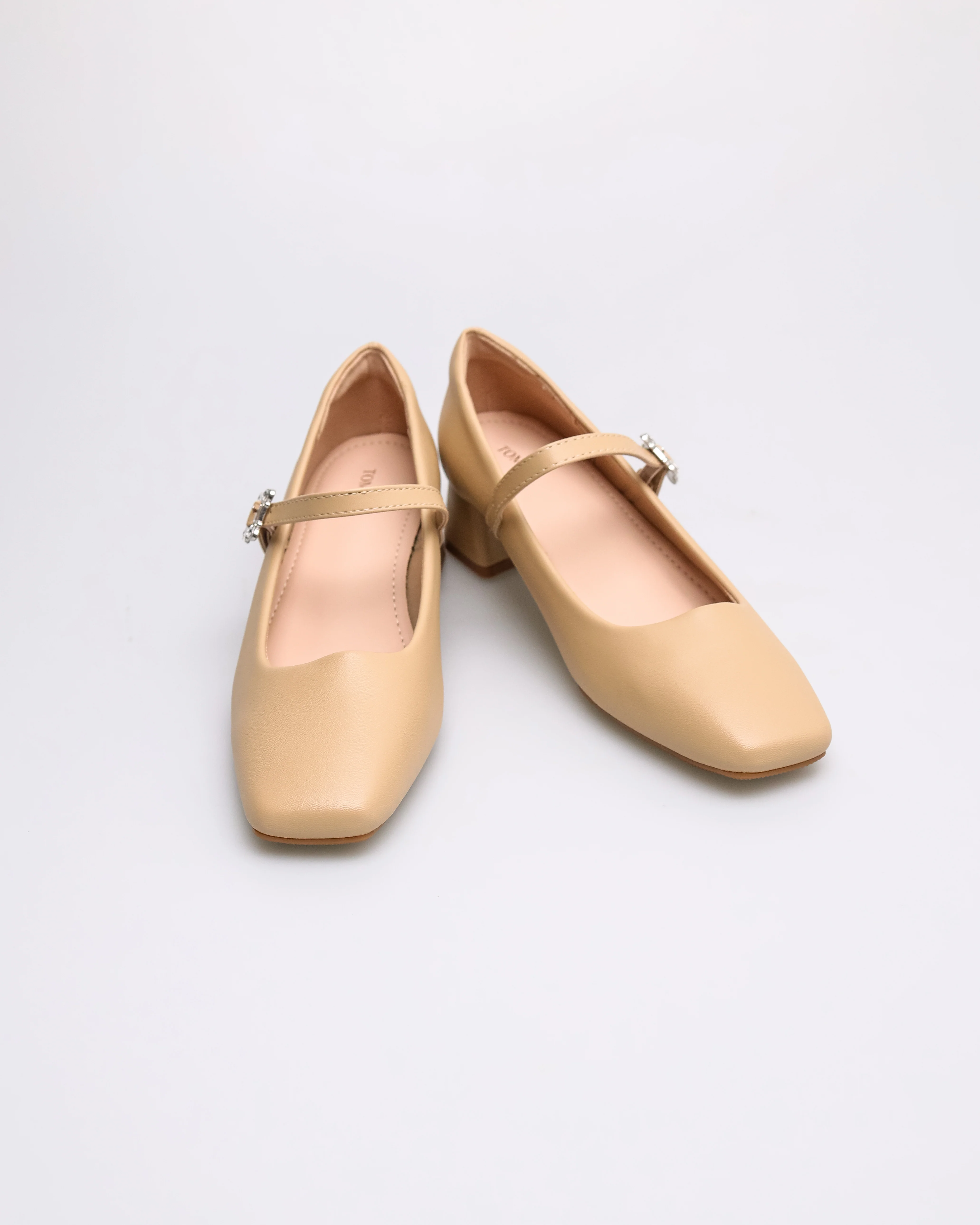 Tomaz YX281 Ladies Mary Jane Heels - Image 6