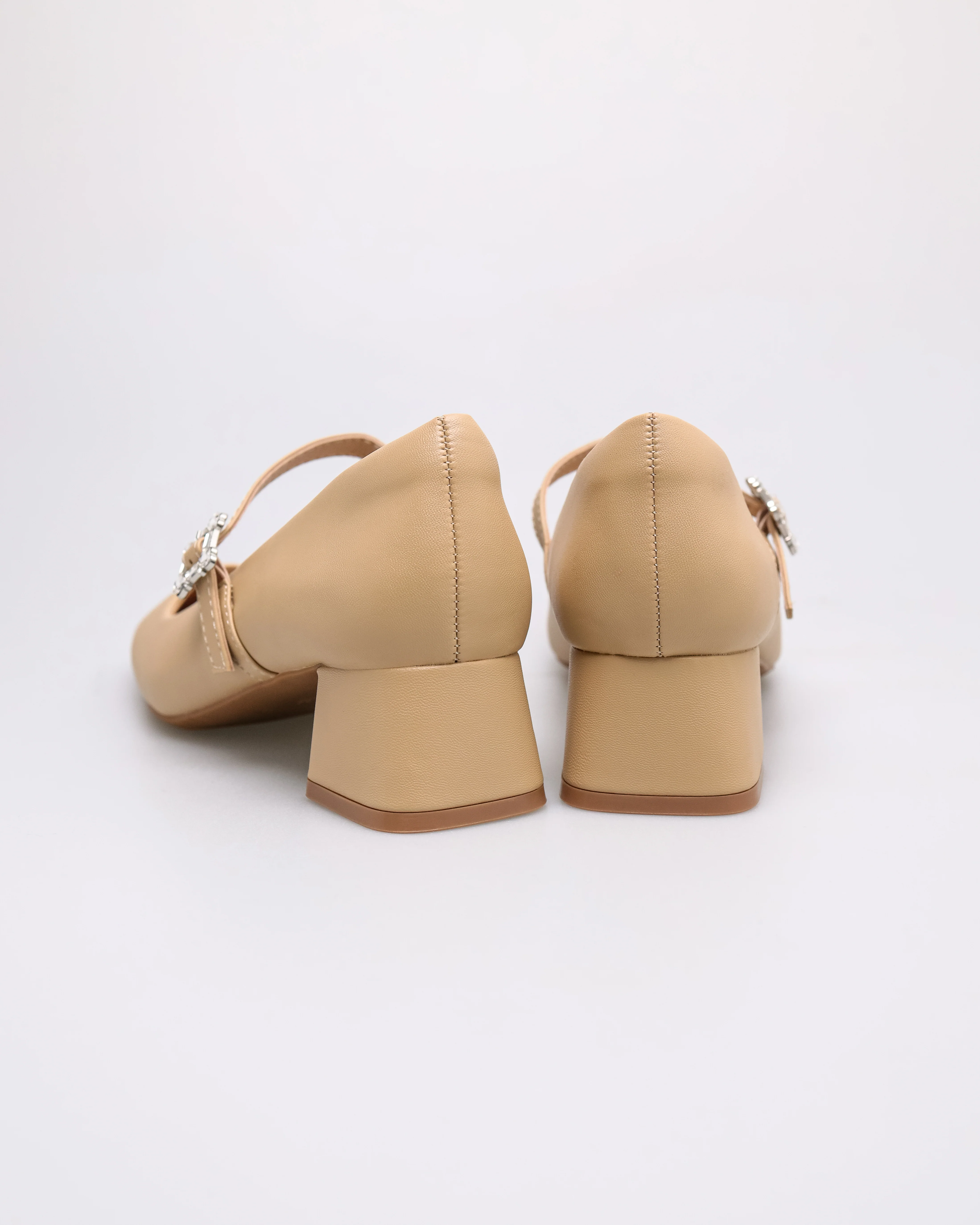 Tomaz YX281 Ladies Mary Jane Heels - Image 7