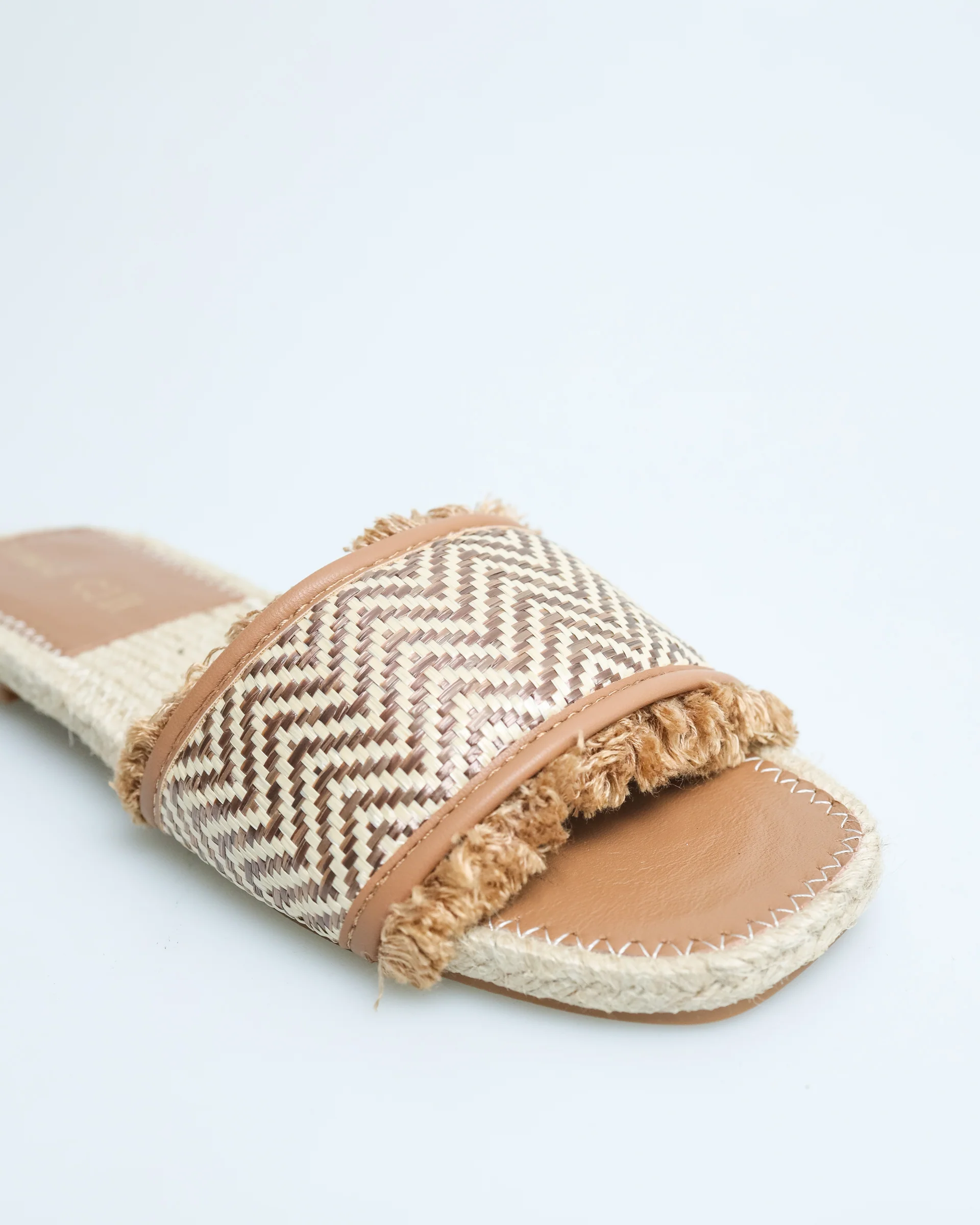 Tomaz YX78 Ladies Woven Espadrilles - Image 4