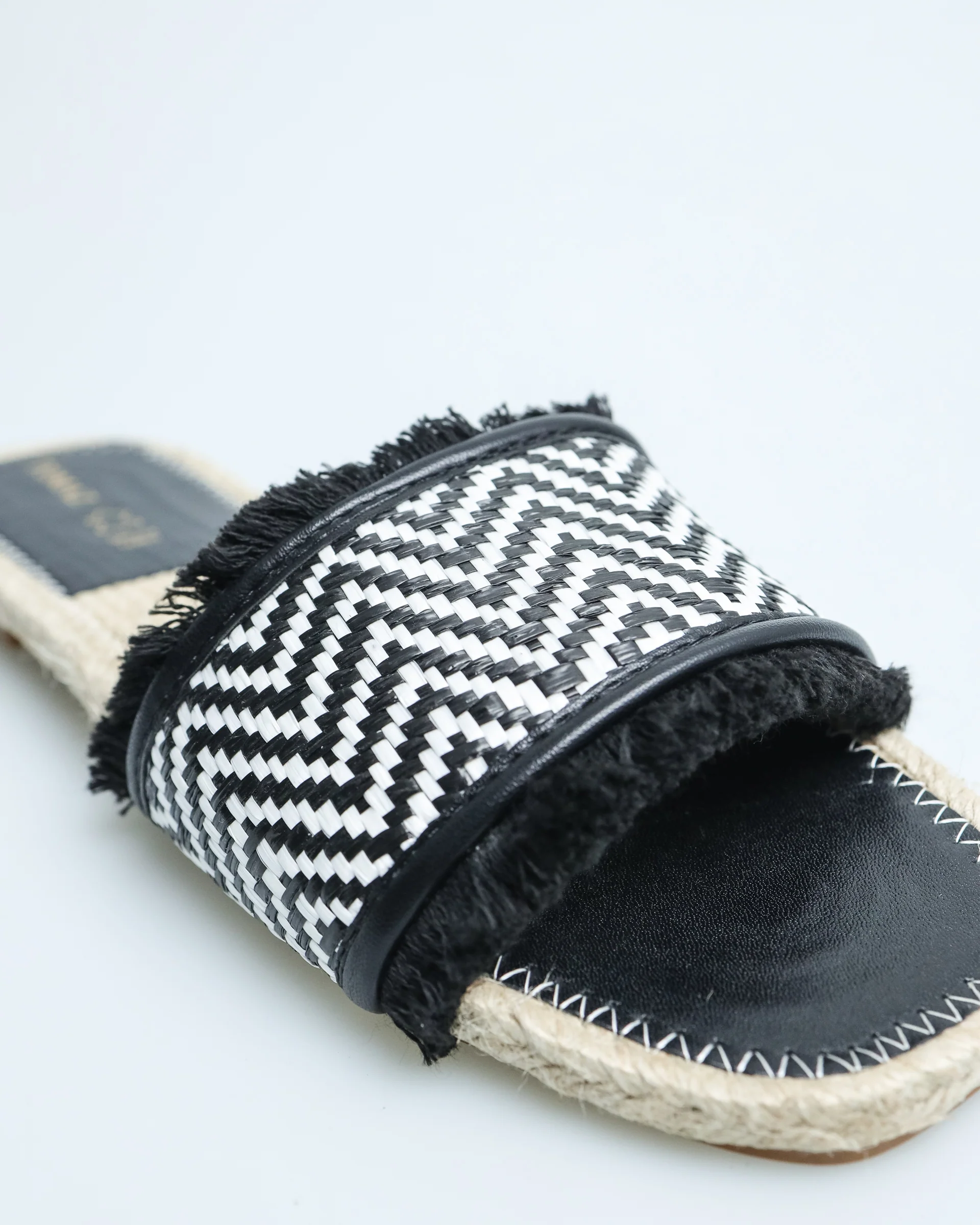 Tomaz YX78 Ladies Woven Espadrilles - Image 8