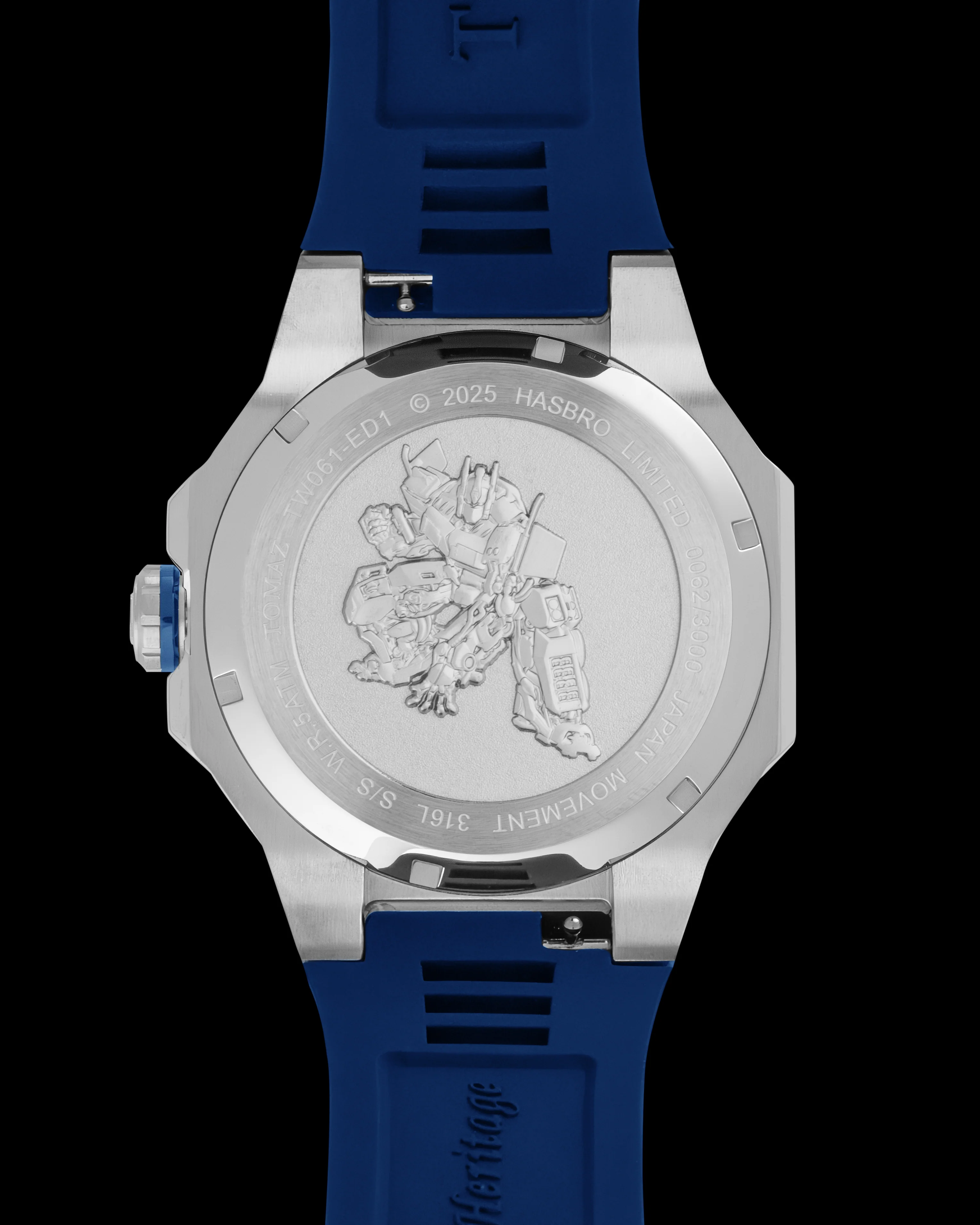 Transformers Optimus Prime TW061-ED1 Skeleton Automatic Watch - Image 2
